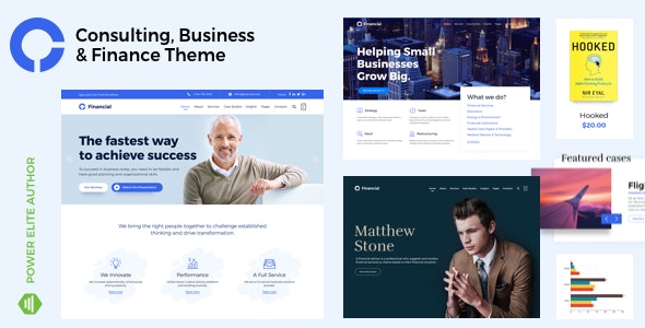 Advisero – Consulting WordPress Theme 29.0