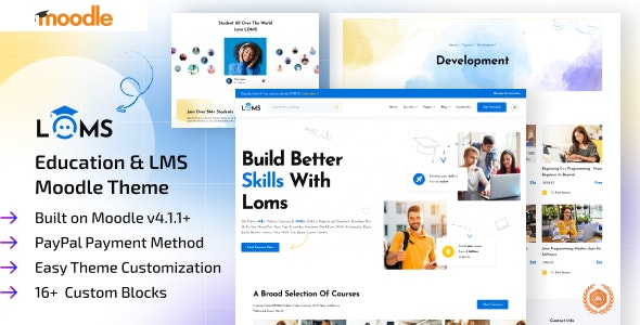 Loms – Premium Responsive Moodle Theme