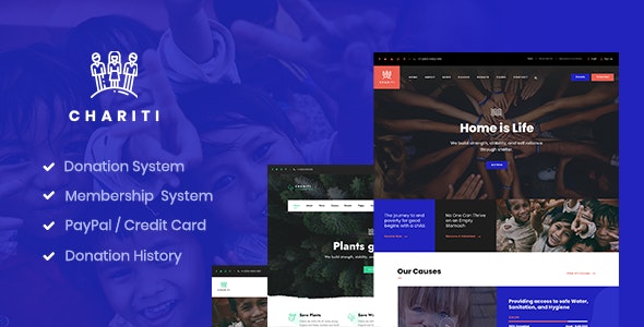 Chariti – Charity & Donation WordPress