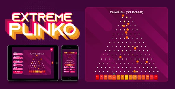 Extreme Plinko – HTML5 Game 1.2