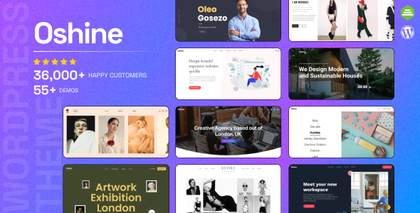 Oshine – Multipurpose Creative WordPress Theme 7.2.6