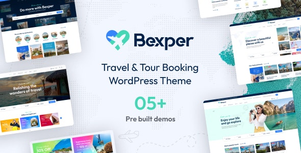 Bexper – Travel & Tour Booking WordPress Theme 1.2.2