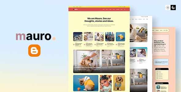 Mauro – Multipurpose Blogger Theme 1.1.2