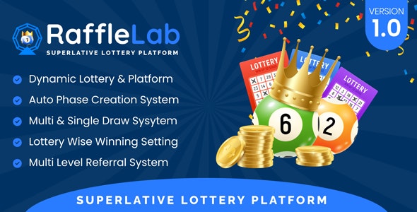 RaffleLab – Superlative Lottery Platform 2.1