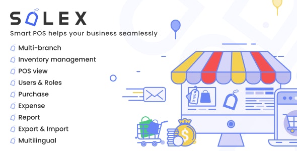 SaleX – POS with Inventory Management 2.0