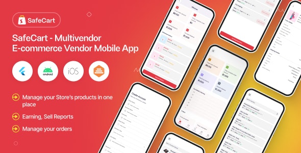 Vendor App – Safecart eCommerce Platform