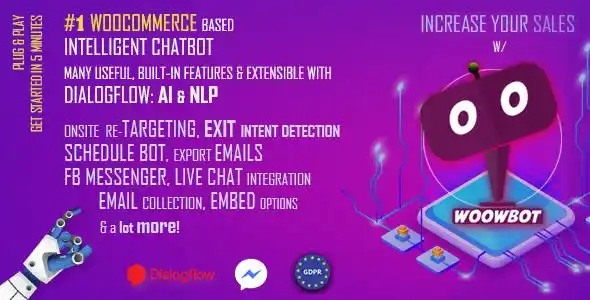 AI ChatBot for WooCommerce – ChatGPT, Retargeting, Exit Intent 14.0.5