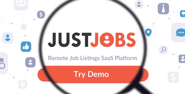 JustJobs – Remote Job Listings SaaS platform 2.1.0