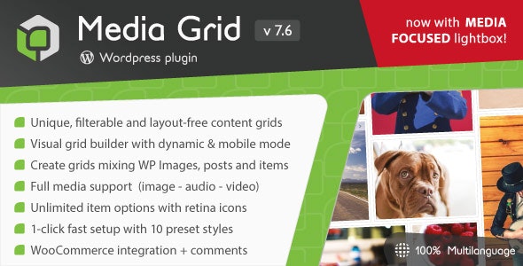 Media Grid – WordPress Responsive Portfolio 8.3.0