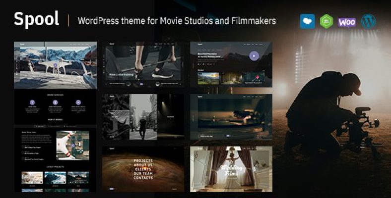 Spool – Movie Studios and Filmmakers WordPress Theme 1.4.4