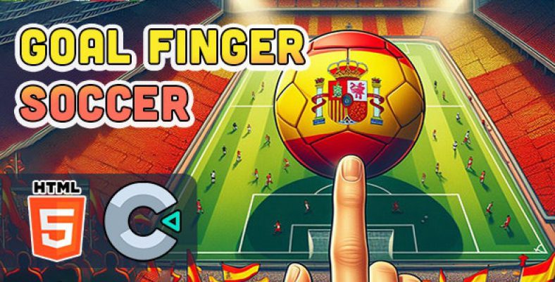 Goal Finger Soccer – HTML5 Game – C3P