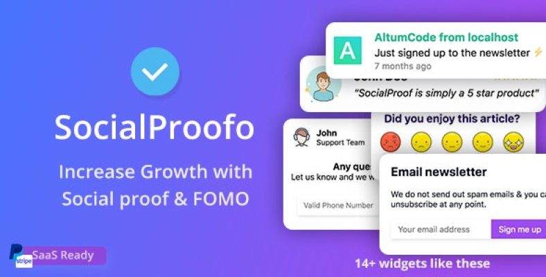 66socialproof – Social Proof & FOMO Widgets Notifications 47.0.0 [Regular License]