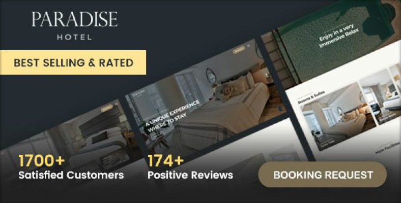 Responsive Paradise Hotel