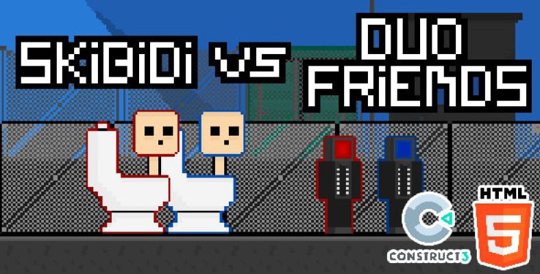Skibidi vs Duo Friends – HTML5 Game – Construct 3