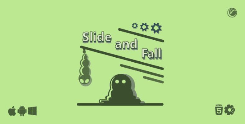 Slide and Fall | HTML5 Construct Game