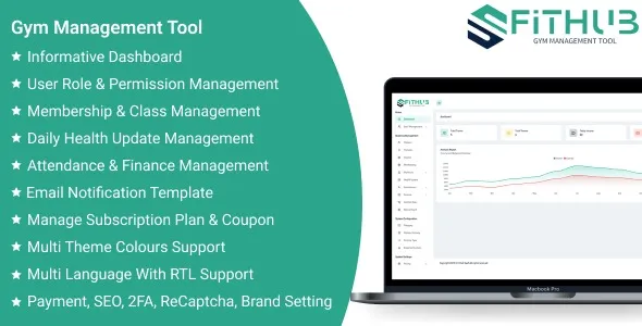 FitHub SaaS – Gym Management Tool 1.6