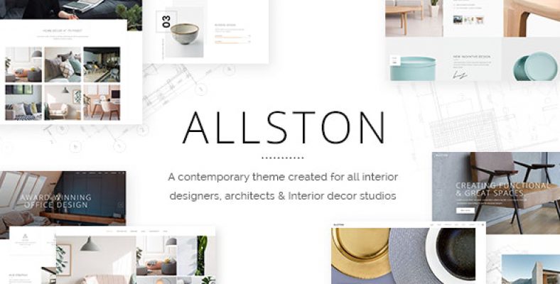 Allston - Contemporary Interior Design and Architecture Theme