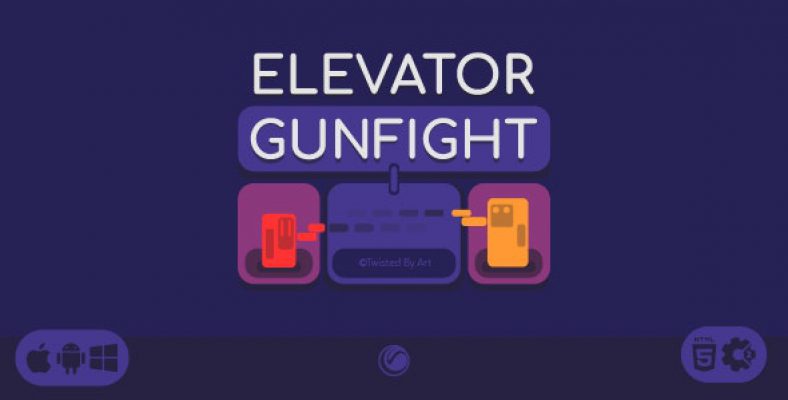 Elevator Gunfight | HTML5 Construct Game