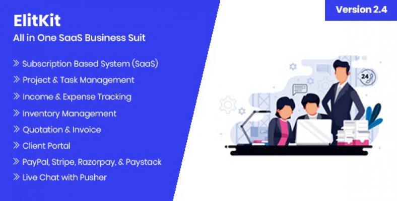ElitKit – All In One SaaS Business Software 3.0