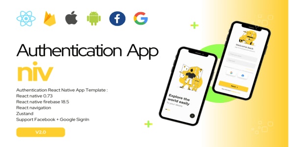 niv | Authentication React Native App Template