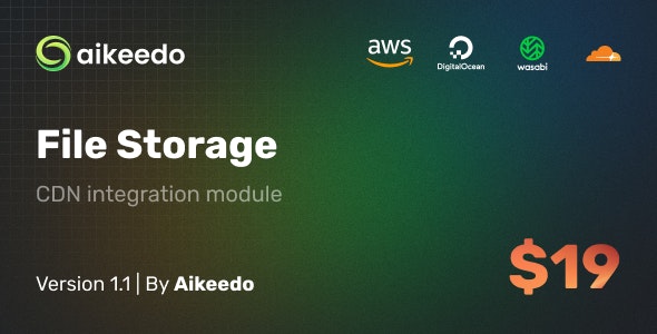 Aikeedo Cloud Storage Plugin – AWS S3, Digital Ocean Spaces, Wasabi, Cloudflare R2  1.4.0