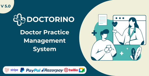 Doctorino – Doctor Practice Management System Laravel 5.0