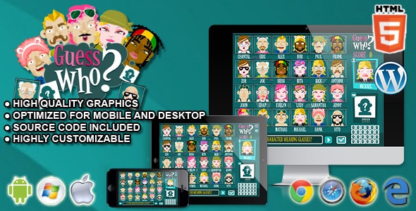 Guess Who? – HTML5 Game