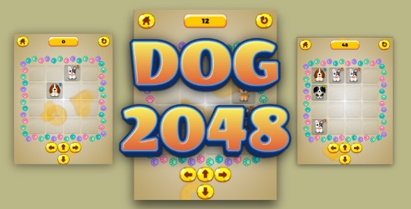 Dog 2048 – Cross Platform Puzzle Game