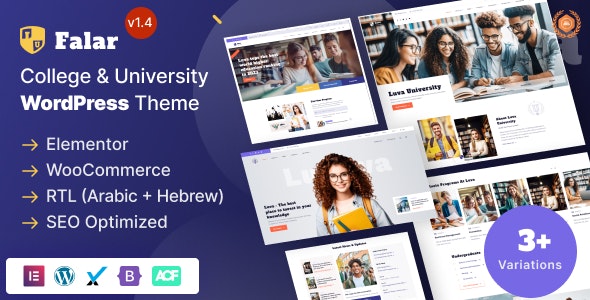 Falar – College University Elementor WordPress Theme 1.7