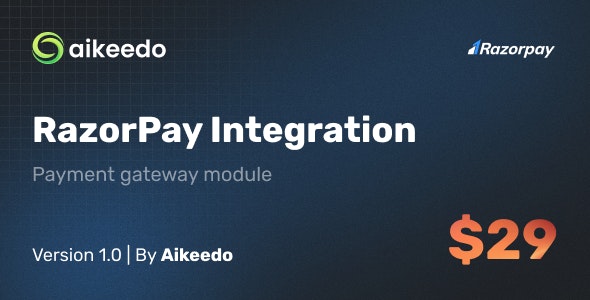 Razorpay Payment Gateway – Aikeedo Plugin 3.0