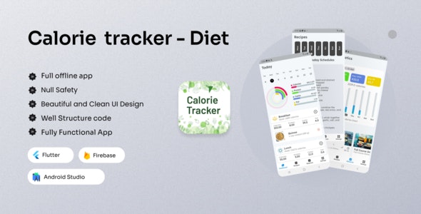 Calorie Tracker | Weight Loss – Flutter App