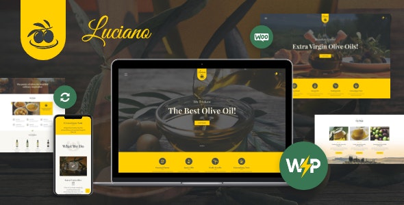 OliveOil – Oil Farm & Vinegars WordPress Theme 1.5.10