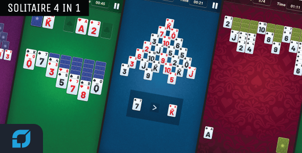 Solitaire – 4 in 1