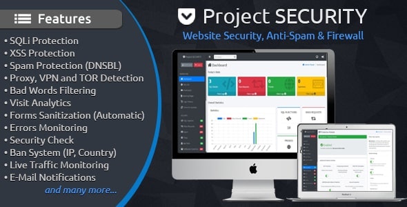 Project SECURITY – Website Security, Anti-Spam & Firewall 5.1.0