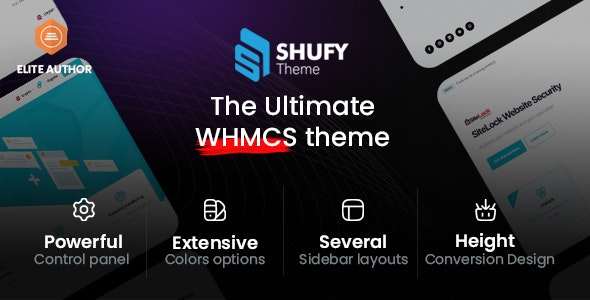 ShufyTheme – The Ultimate WHMCS Theme 1.2.5