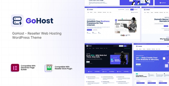 GoHost – Reseller Web Hosting WordPress Theme 5.0