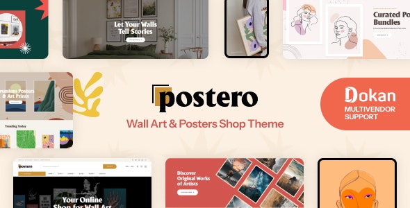 Postero – Wall Art & Poster WooCommerce Theme 1.1.7