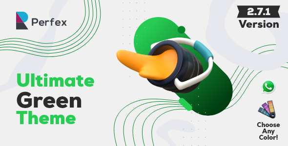 Ultimate Green Theme – Perfex Theme CRM 2.7.4