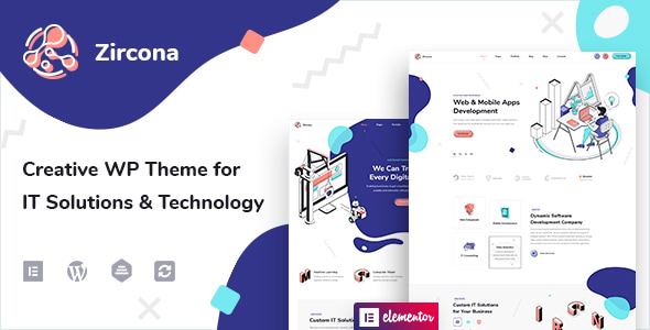 Zircona – IT Solutions & Technology WordPress Theme 1.2.11