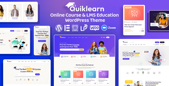 Quiklearn – Education WordPress Theme 2.4.1