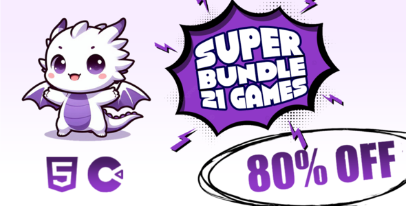 Super Bundle – 21 HTML5 Games – Construct 3