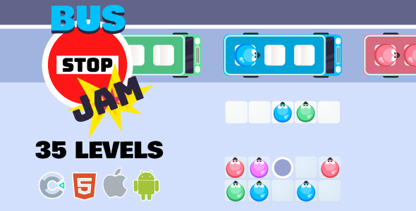 Bus Stop Jam – Construct 3