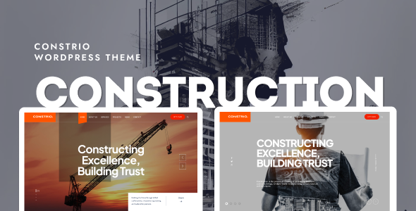 Constrio – Construction WordPress Theme 1.0.2