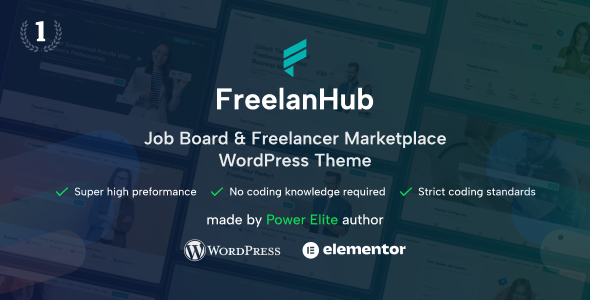 Freelanhub – Job Board & Freelance Marketplace WordPress Theme 1.0.11