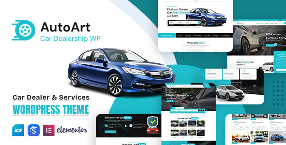 AutoArt – Car Dealer & Services WordPress Theme 1.2