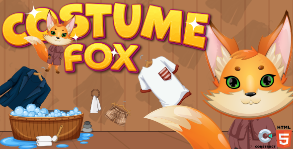 Costume Fox – HTML5 Game – Construct 3