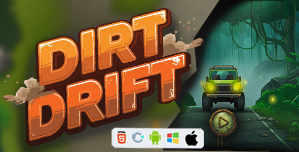 Dirt Drift – Construct 3 Game (HTML5, AdMob, C3P)