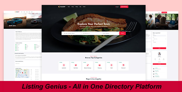 Listing Genius – Laravel Business Directory Platform