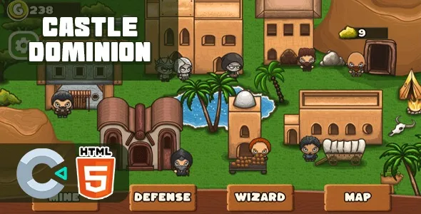 Castle Dominion – HTML5 Game – C3P