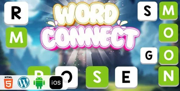 Word Connect – HTML5 Construct3 Game